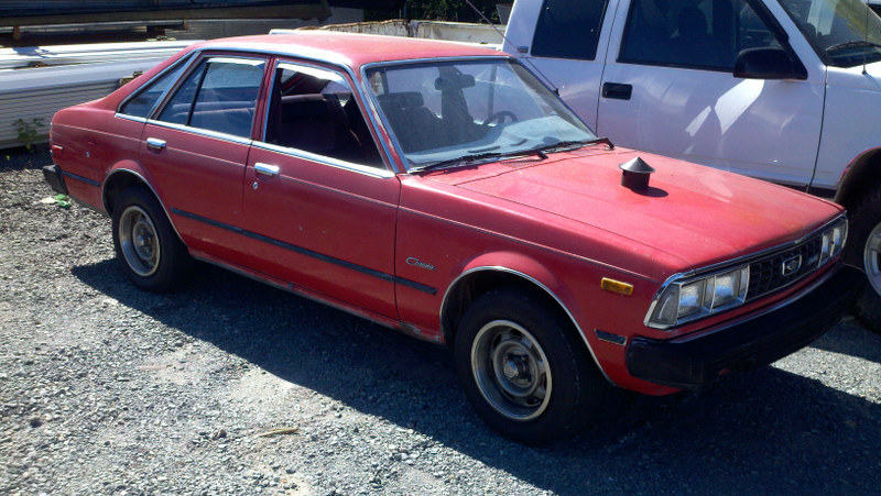 Illustration for article titled Saw this at the scrap yard today..
